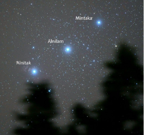 Orion's belt