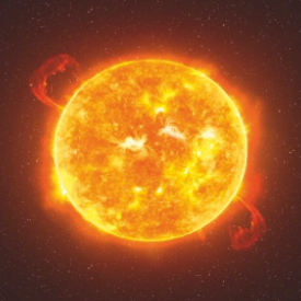 A closeup of Betelgeuse.